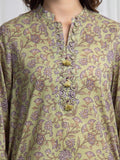 edenrobe Allure Unstitched Printed Khaddar 3Pc Suit EWU6A3-37016