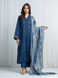 edenrobe Allure Unstitched Printed Khaddar 3Pc Suit EWU6A3-37017