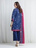 edenrobe Allure Unstitched Printed Khaddar 3Pc Suit EWU6A3-37018