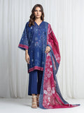 edenrobe Allure Unstitched Printed Khaddar 3Pc Suit EWU6A3-37018