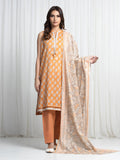 edenrobe Allure Unstitched Printed Khaddar 3Pc Suit EWU6A3-37019