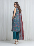 edenrobe Allure Unstitched Printed Khaddar 3Pc Suit EWU6A3-37021