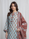 edenrobe Allure Unstitched Printed Khaddar 3Pc Suit EWU6A3-37024
