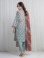 edenrobe Allure Unstitched Printed Khaddar 3Pc Suit EWU6A3-37024