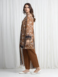 edenrobe Allure Unstitched Printed Khaddar 3Pc Suit EWU6A3-37025