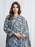 edenrobe Allure Unstitched Printed Khaddar 3Pc Suit EWU6A3-37026