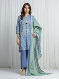 edenrobe Allure Unstitched Printed Khaddar 3Pc Suit EWU6A3-37027