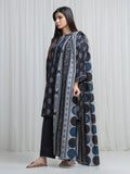 edenrobe Allure Unstitched Printed Khaddar 3Pc Suit EWU6A3-37028