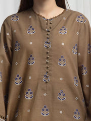edenrobe Allure Unstitched Printed Khaddar 3Pc Suit EWU6A3-37029