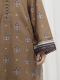 edenrobe Allure Unstitched Printed Khaddar 3Pc Suit EWU6A3-37029