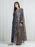 edenrobe Allure Unstitched Printed Khaddar 3Pc Suit EWU6A3-37030