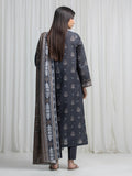 edenrobe Allure Unstitched Printed Khaddar 3Pc Suit EWU6A3-37030