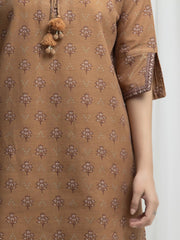 edenrobe Allure Unstitched Printed Khaddar 3Pc Suit EWU6A3-37032
