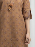 edenrobe Allure Unstitched Printed Khaddar 3Pc Suit EWU6A3-37032