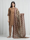 edenrobe Allure Unstitched Printed Khaddar 3Pc Suit EWU6A3-37032