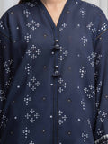 edenrobe Allure Unstitched Printed Khaddar 3Pc Suit EWU6A3-37033