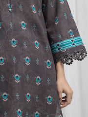 edenrobe Allure Unstitched Printed Khaddar 3Pc Suit EWU6A3-37035