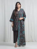 edenrobe Allure Unstitched Printed Khaddar 3Pc Suit EWU6A3-37035