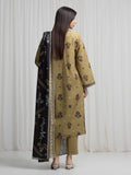 edenrobe Allure Unstitched Printed Khaddar 3Pc Suit EWU6A3-37036