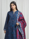 edenrobe Allure Unstitched Printed Khaddar 3Pc Suit EWU6A3-37037