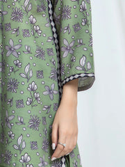 edenrobe Allure Unstitched Printed Khaddar 3Pc Suit EWU6A3-37038