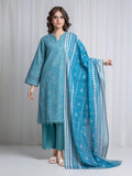 edenrobe Allure Unstitched Printed Khaddar 3Pc Suit EWU6A3-37039