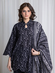 edenrobe Allure Unstitched Printed Khaddar 3Pc Suit EWU6A3-37040
