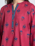 edenrobe Allure Unstitched Printed Khaddar 3Pc Suit EWU6A3-37047