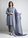 edenrobe Allure Unstitched Printed Khaddar 3Pc Suit EWU6A3-37054