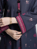 edenrobe Allure Unstitched Printed Khaddar 3Pc Suit EWU6A3-37059