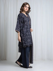 edenrobe Allure Unstitched Printed Khaddar 3Pc Suit EWU6A3-37068