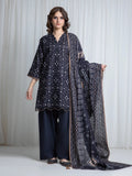 edenrobe Allure Unstitched Printed Khaddar 3Pc Suit EWU6A3-37068
