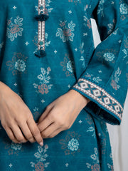 edenrobe Allure Unstitched Printed Khaddar 3Pc Suit EWU6A3-37071