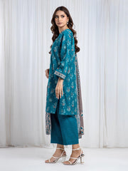 edenrobe Allure Unstitched Printed Khaddar 3Pc Suit EWU6A3-37071