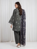 edenrobe Allure Unstitched Printed Khaddar 3Pc Suit EWU6A3-37082