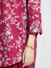 edenrobe Allure Unstitched Printed Khaddar 3Pc Suit EWU6A3-37083