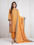 edenrobe Allure Unstitched Printed Khaddar 3Pc Suit EWU6A3-37084