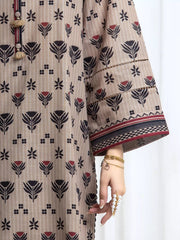 edenrobe Allure Unstitched Printed Khaddar 3Pc Suit EWU6A3-37104