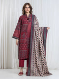 edenrobe Allure Unstitched Printed Khaddar 3Pc Suit EWU6A3-37107