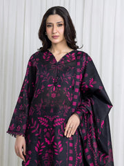 edenrobe Allure Unstitched Printed Khaddar 3Pc Suit EWU6A3-37121