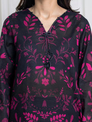 edenrobe Allure Unstitched Printed Khaddar 3Pc Suit EWU6A3-37121
