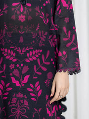 edenrobe Allure Unstitched Printed Khaddar 3Pc Suit EWU6A3-37121
