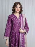 edenrobe Allure Unstitched Printed Khaddar 3Pc Suit EWU6A3-37171