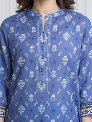 edenrobe Allure Unstitched Printed Khaddar 3Pc Suit EWU6A3-37180