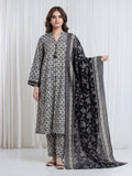 edenrobe Allure Unstitched Printed Khaddar 3Pc Suit EWU6A3-37184