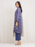 edenrobe Merak Printed Zari Lawn Unstitched 3Pc Suit EWU6M6-001