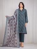 edenrobe Merak Printed Zari Lawn Unstitched 3Pc Suit EWU6M6-002