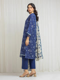 edenrobe Merak Printed Zari Lawn Unstitched 3Pc Suit EWU6M6-006