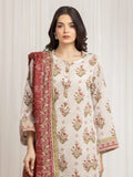 edenrobe Merak Printed Zari Lawn Unstitched 3Pc Suit EWU6M6-010
