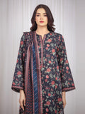 edenrobe Merak Printed Zari Lawn Unstitched 3Pc Suit EWU6M6-011